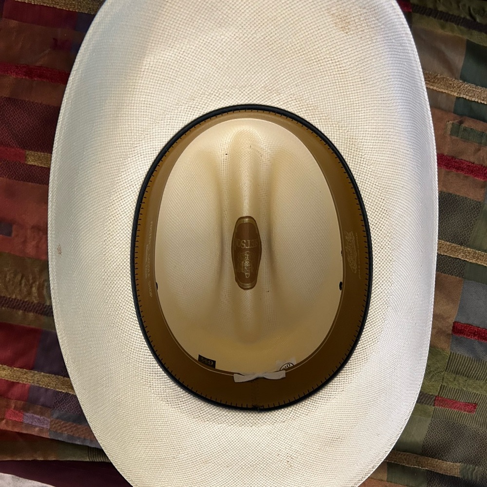 Stetson straw cowboy hat - Picture 2 of 8